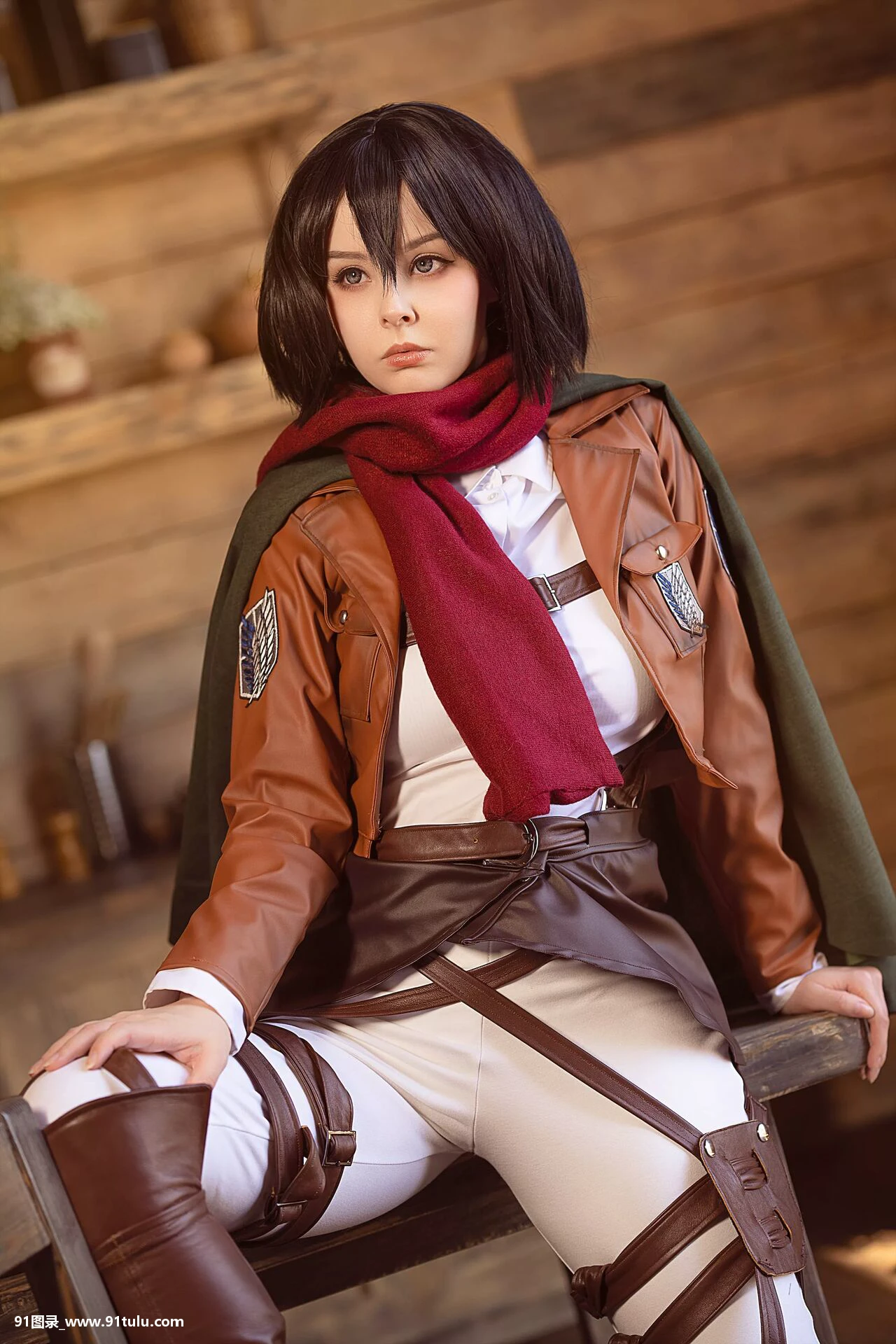 Disharmonica   Mikasa Ackerman [20P][海外 自転車 全裸 エロ]