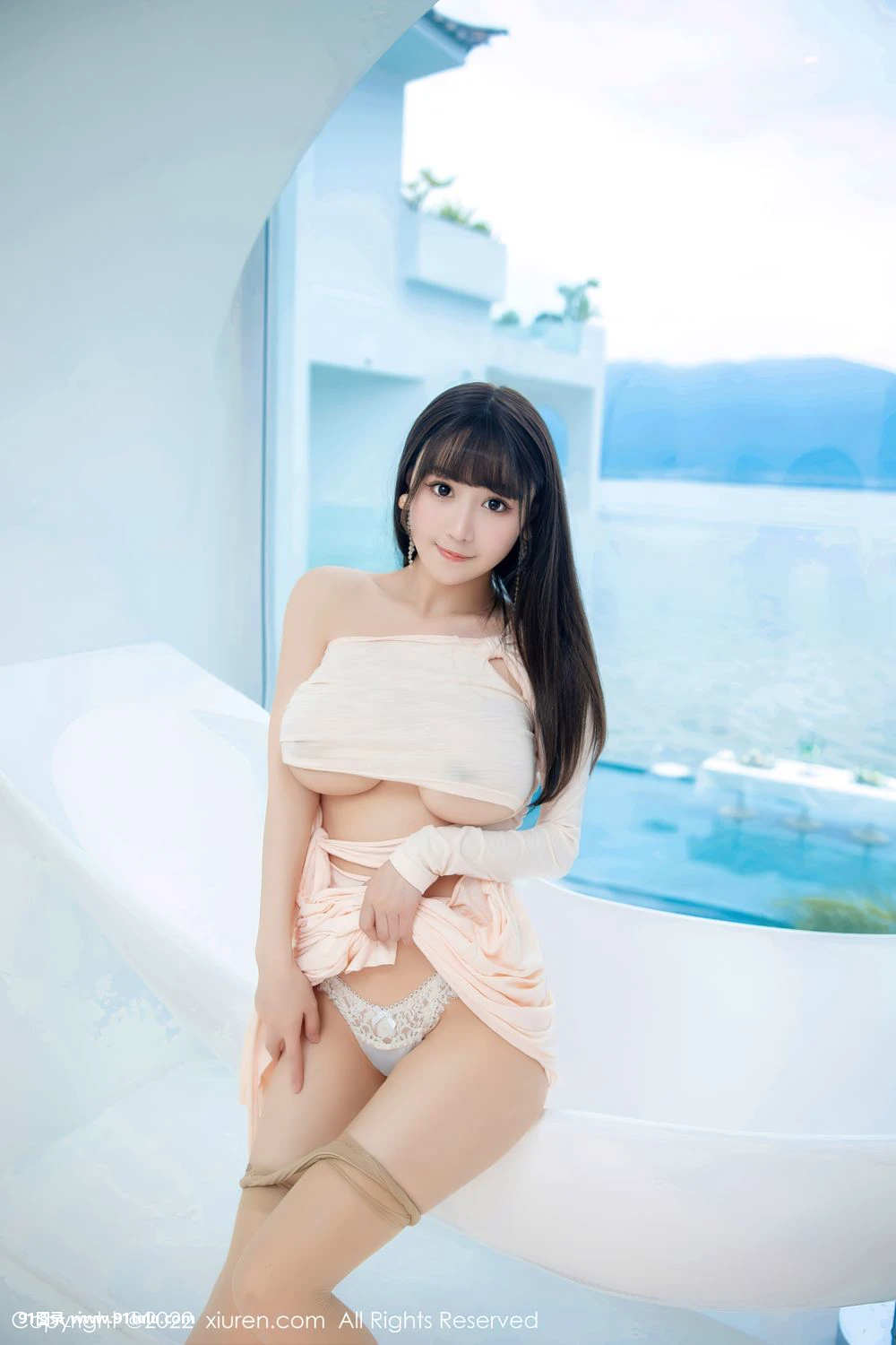 No.5248 朱可儿Flora [20P][熊熊 曾 拍攝 三 點 全 露 全裸 成人 寫真]